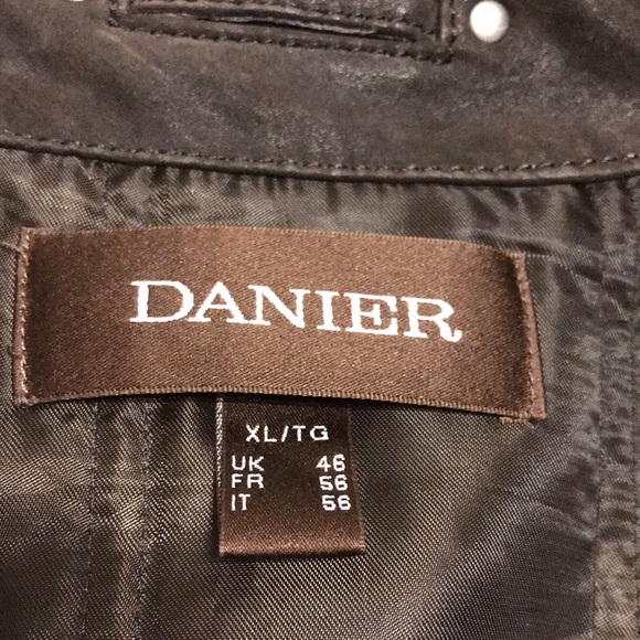 Mens size XL jacket leather by Daniel - Picture 2 of 14